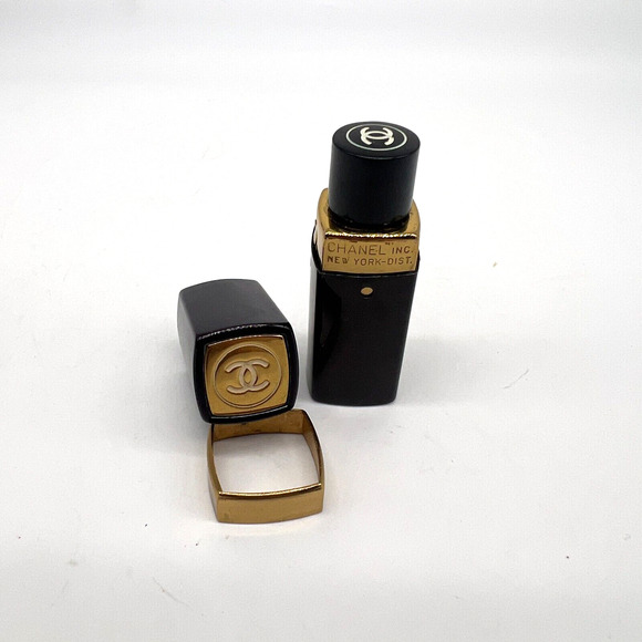 Vintage CHANEL No 5 Cologne Refillable Perfume Case Bottle Empty *Can't Open* - Picture 1 of 8